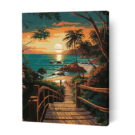 Island Idyll (Diamond Painting) Diamond Painting kit