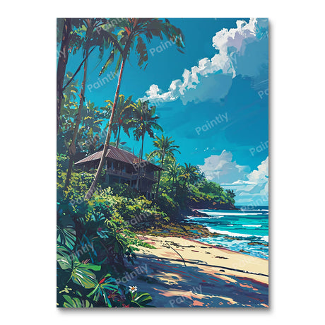 Tropical Seclusion (Diamond Painting) Diamond Painting kit