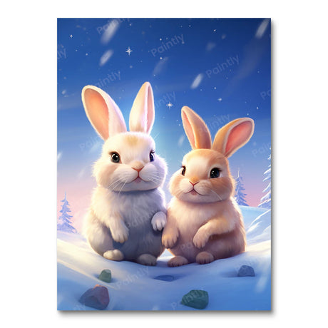 Rabbit Reverie People Paint by Numbers kit