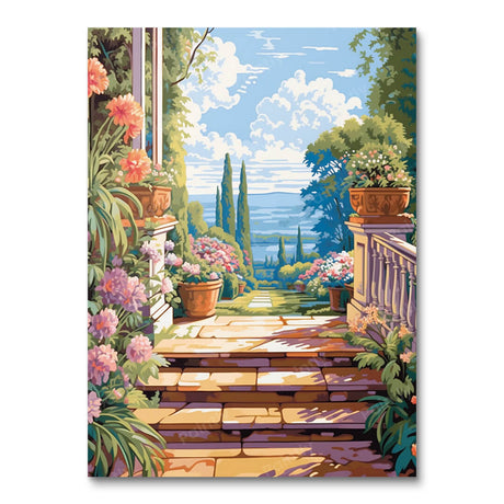 Patio Vistas (Diamond Painting) Diamond Painting kit