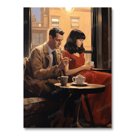 Literary Conversations II (Diamond Painting) Diamond Painting kit