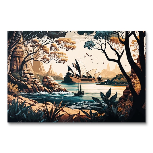 Utopian Sydney (Board Canvas)