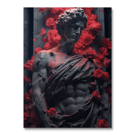 The Blooming Ancient Statue (Diamond Painting) Diamond Painting kit