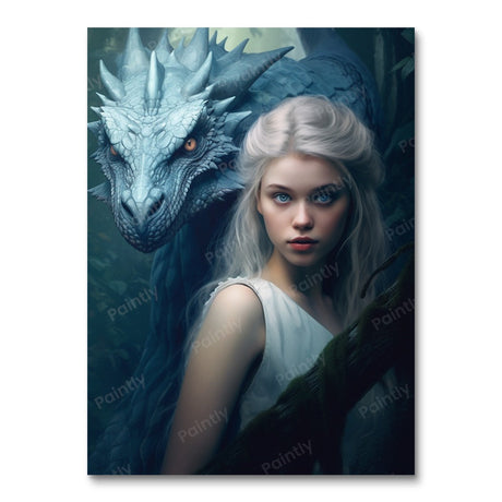 Dragon's Embrace (Diamond Painting) Diamond Painting kit