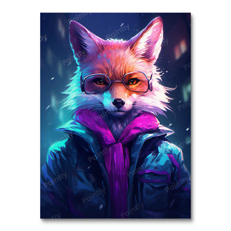 Neon Fox's Enigma People Paint by Numbers kit