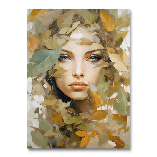 Glossy Greenery Flora Face