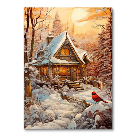 Cozy Nest People Paint by Numbers kit