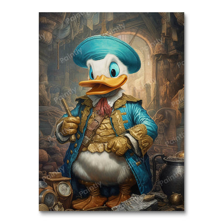 Gold Rush Donald Duck (Diamond Painting) Diamond Painting kit