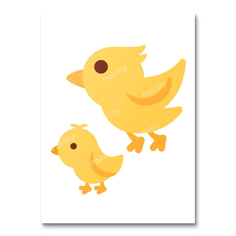 Chirpy tales Paint by Numbers kit