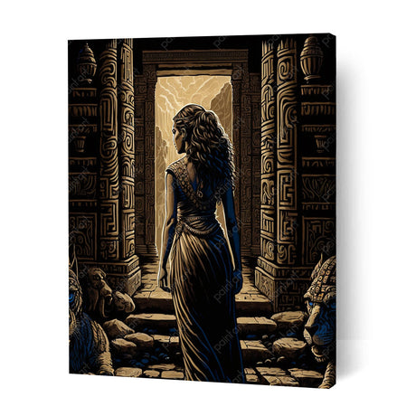 Quest of the Secret Scroll (Diamond Painting) Diamond Painting kit