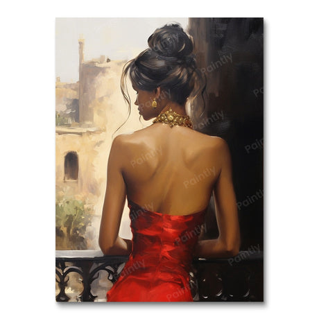 Scarlet Whispers (Diamond Painting) Diamond Painting kit