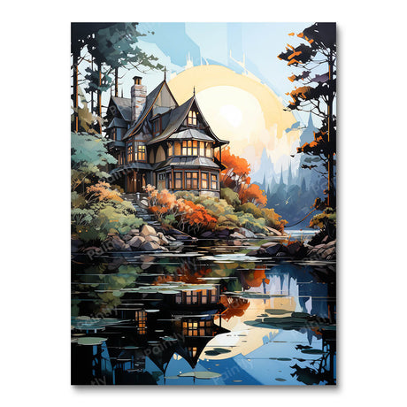 Artistic Abode (Diamond Painting) Diamond Painting kit