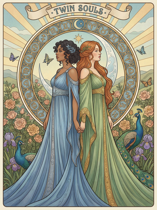 Twin Souls Harmony (Diamond Painting) Diamond Painting kit