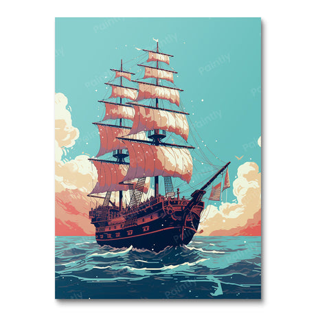 Mosaic Mariner II (Diamond Painting) Diamond Painting kit