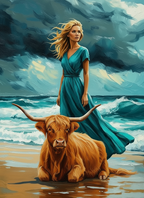 The Edge of Obedience (Board Canvas)