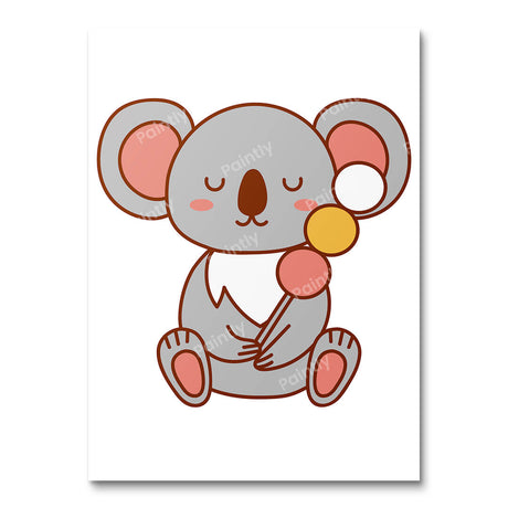 Cute Koala Paint by Numbers kit