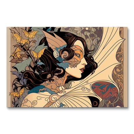 Nouveau Masked Girl (Diamond Painting) Diamond Painting kit