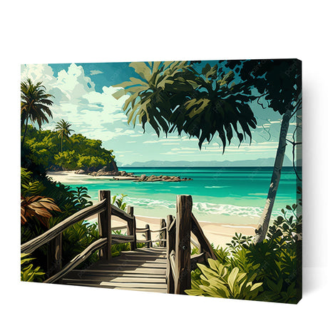 Paradise Pier II (Diamond Painting) Diamond Painting kit