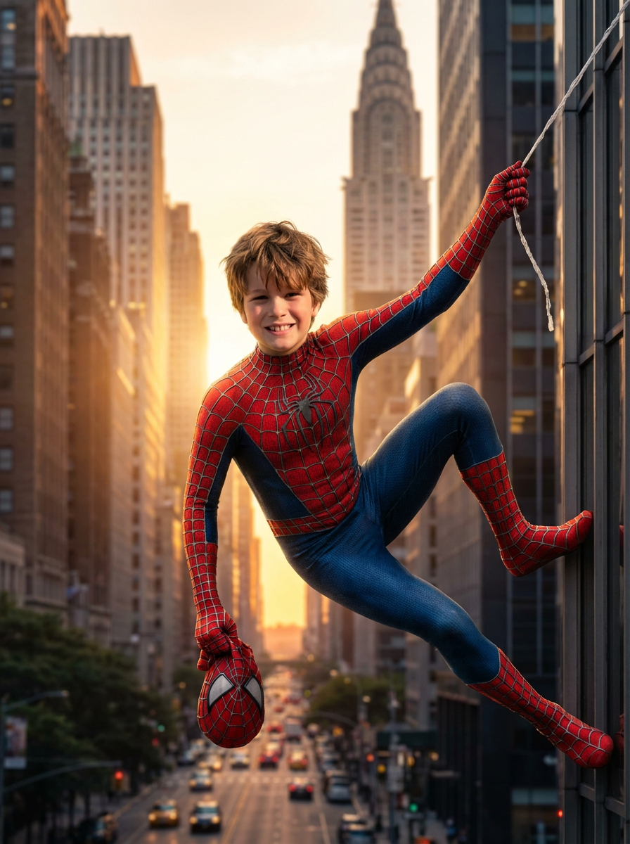 Turn into Spider-Man (Custom PBN)