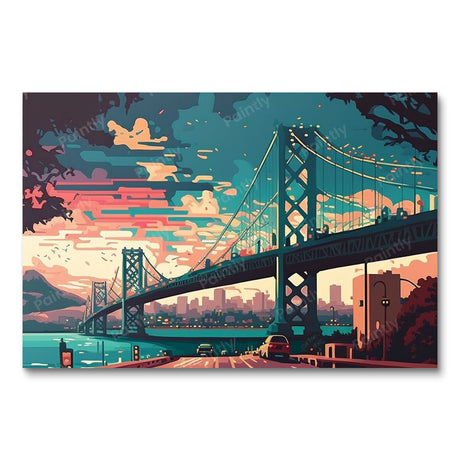 San Francisco I (Diamond Painting) Diamond Painting kit