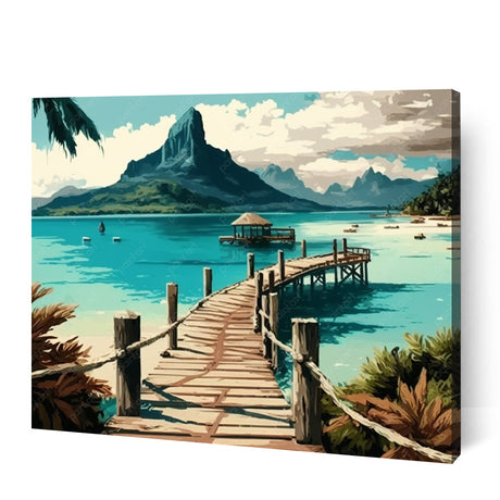Paradise Pier III (Diamond Painting) Diamond Painting kit