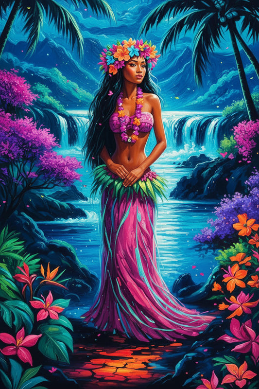 Daughter of the Islands (Board Canvas)