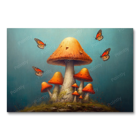 Mushroom Magic (Diamond Painting) Diamond Painting kit