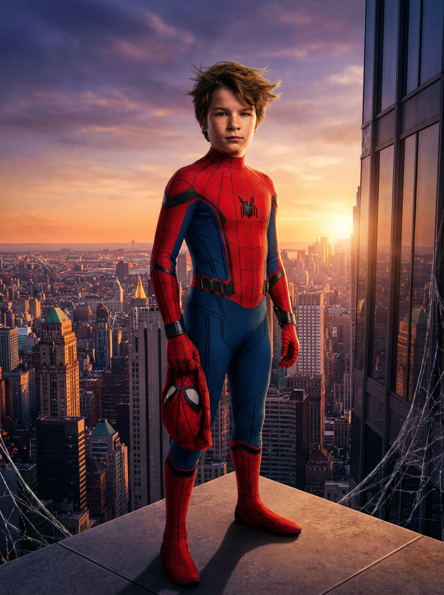 Turn into Spider-Man (Custom PBN)