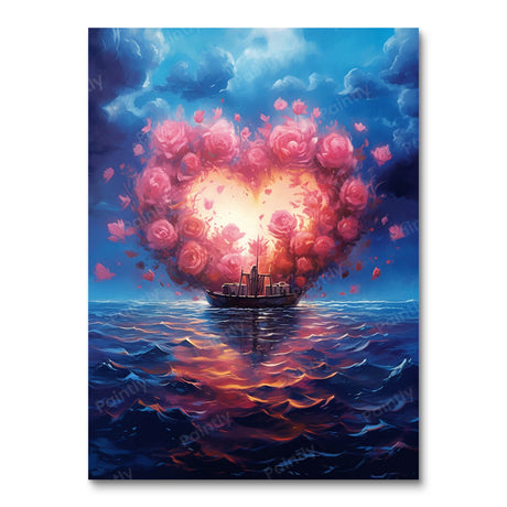 Nature's Oceanic Love (Diamond Painting) Diamond Painting kit