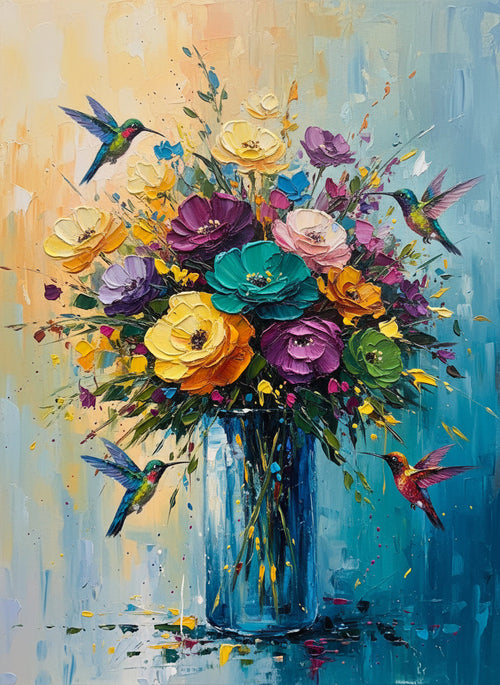 Symphony of Spring (Board Canvas)