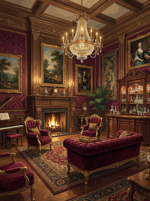 Vienna Regal Salon (Diamond Painting) Diamond Painting kit