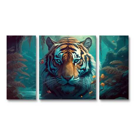 Allure of the Bengal Tiger (Diamond Painting) Diamond Painting kit