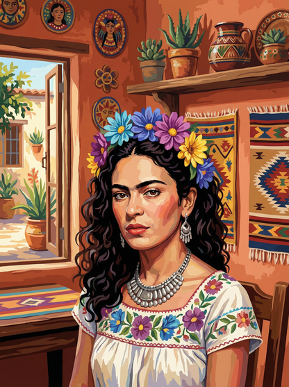 Mexican Folk Beauty (Diamond Painting) Diamond Painting kit
