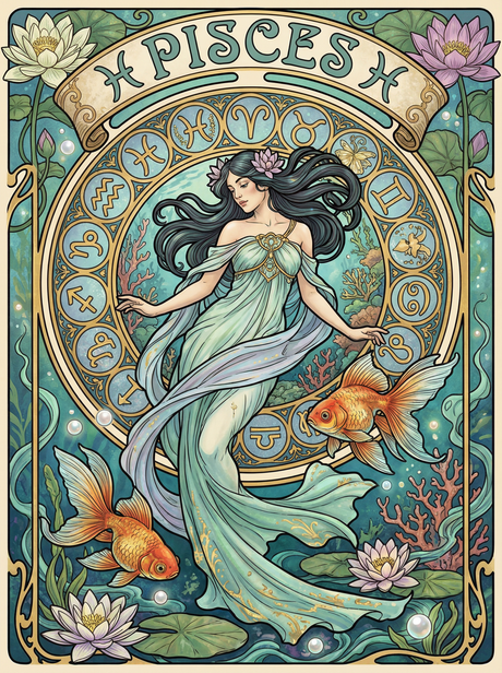 Pisces Ocean Spirit (Diamond Painting) Diamond Painting kit