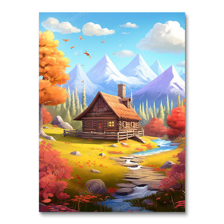 Cabin Bliss I (Diamond Painting) Diamond Painting kit