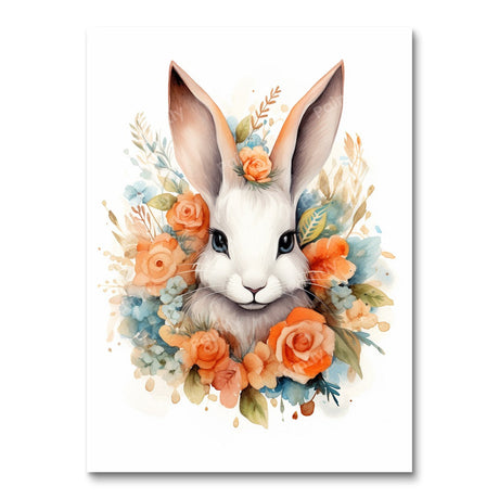 Floral Rabbit Delight (Diamond Painting) Diamond Painting kit