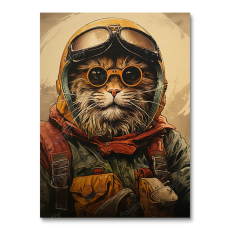 Moto-Meow Revolution (Diamond Painting) Diamond Painting kit