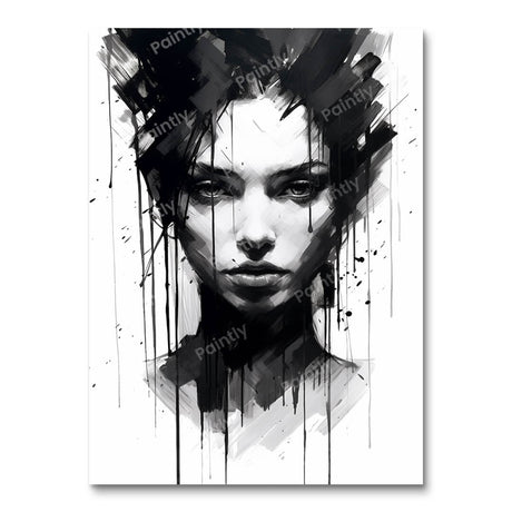 Black and White Serenade (Diamond Painting) Diamond Painting kit