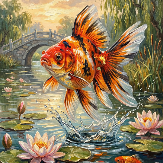 Koi of the Sunrise