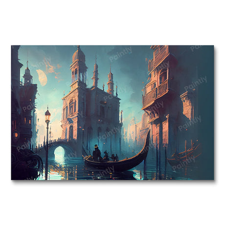 Dark Venice Canal IV (Diamond Painting) Diamond Painting kit