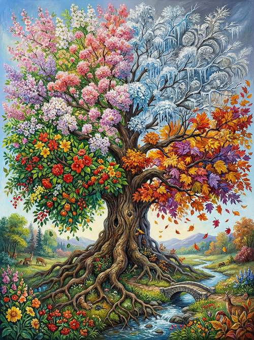 Four Seasons Tree ll
