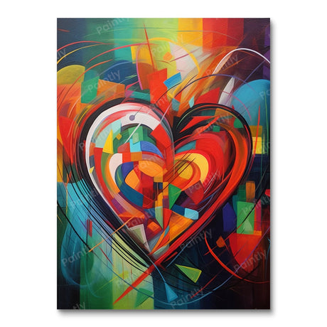 Heartbeat of Colors (Diamond Painting) Diamond Painting kit