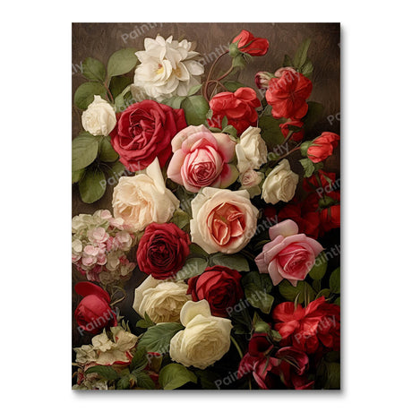 Rose Reverie Large Canvas Love (Diamond Painting) Diamond Painting kit