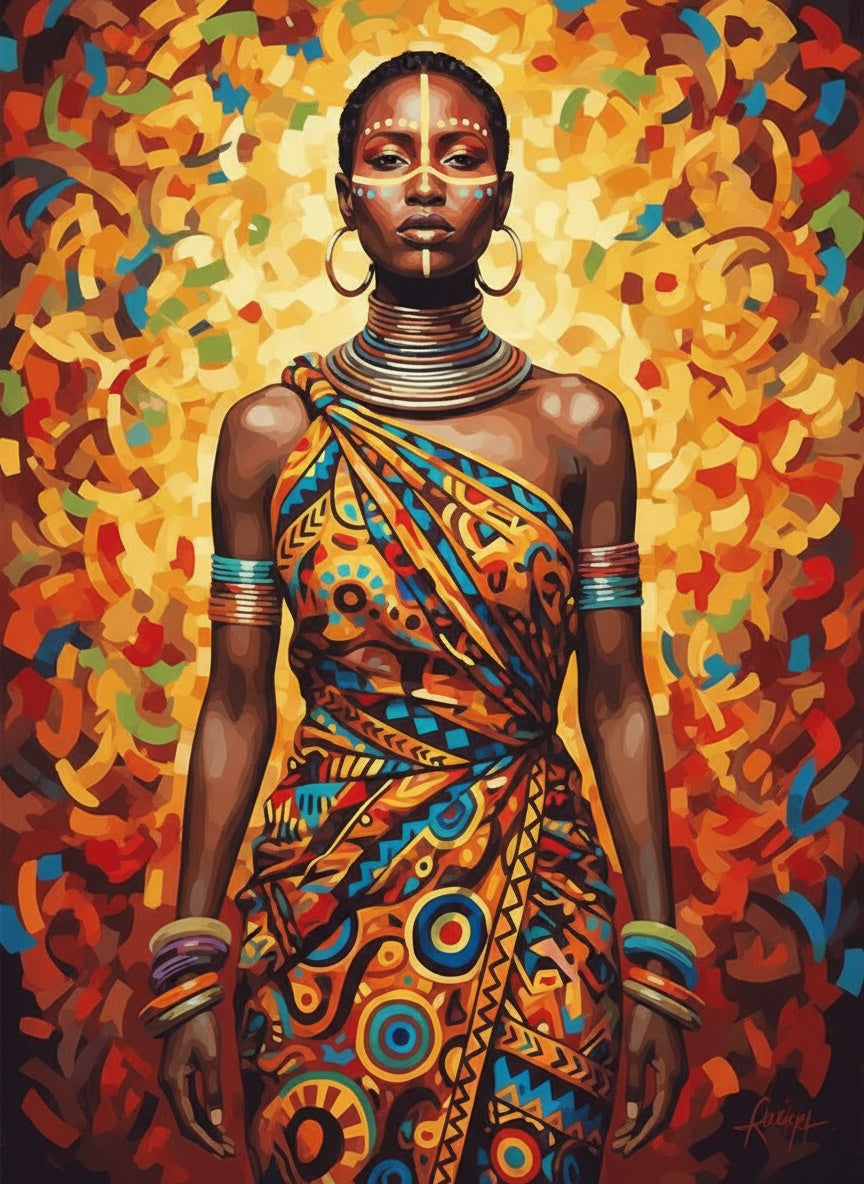 Tribal Strength (Board Canvas)