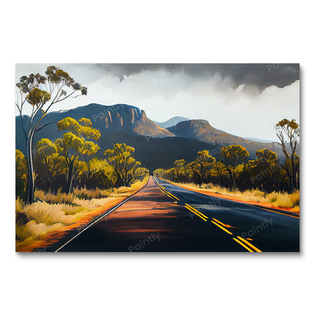 Road to Grampians National Park I (Diamond Painting) Diamond Painting kit