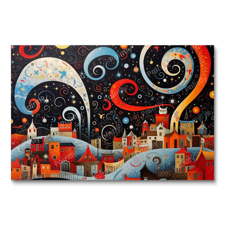 Curves of Whimsy (Diamond Painting) Diamond Painting kit