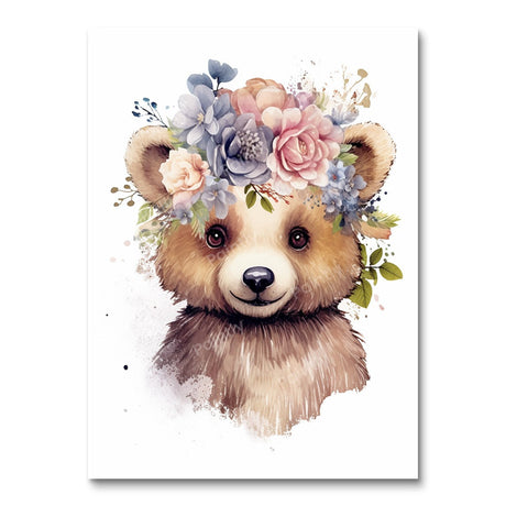 Floral Teddy Bliss (Diamond Painting) Diamond Painting kit