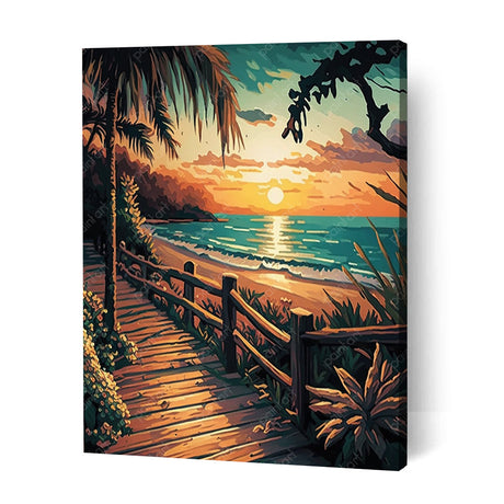 Sunset Boulevard (Diamond Painting) Diamond Painting kit