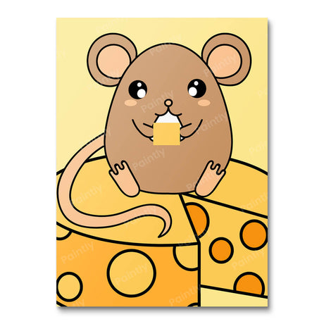 Feeling Cheesy Paint by Numbers kit