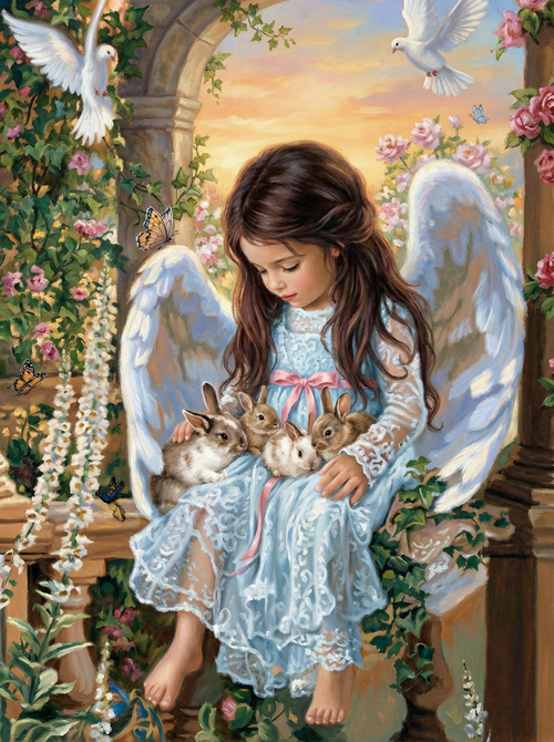Angel Garden Serenity (Diamond Painting) Diamond Painting kit